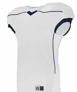 Alleson Youth/Adult Speed Custom Game Football Jersey Navy/White -Deals football Store 429 776 c whitenavy mainProductImage FullSize
