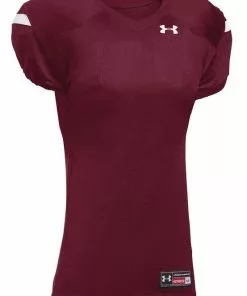 Under Armour Encounter Youth Custom Football Jersey White/Navy -Deals football Store 429 ufj165y maroonwhite mainProductImage FullSize