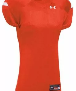 Under Armour Encounter Youth Custom Football Jersey White/Navy -Deals football Store 429 ufj165y orangewhite mainProductImage FullSize