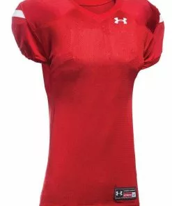 Under Armour Encounter Youth Custom Football Jersey White/Navy -Deals football Store 429 ufj165y redwhite mainProductImage FullSize