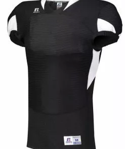 Russell Adult Waist Length Custom Football Jersey White/Red -Deals football Store 43 s81xcm c blackwhite mainProductImage FullSize