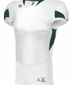 Russell Adult Waist Length Custom Football Jersey White/Red -Deals football Store 43 s81xcm c whitedarkgreen mainProductImage FullSize
