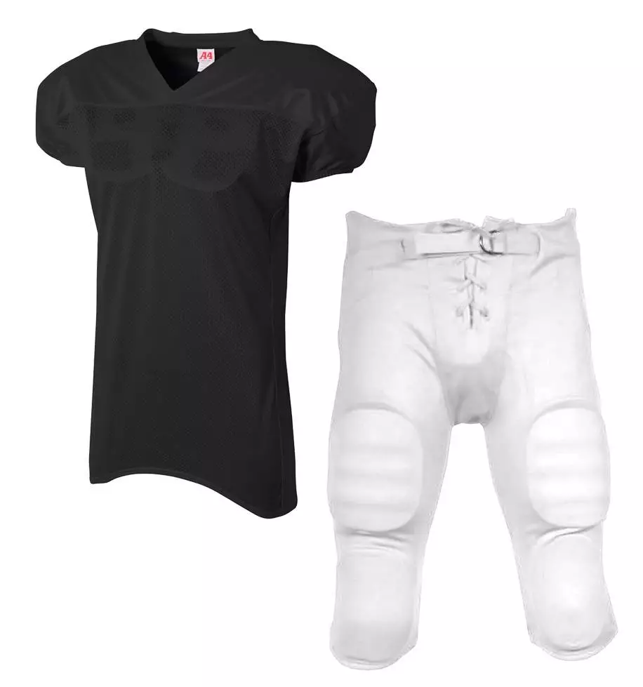 A4 Nickelback Youth/Adult Football Uniform With Integrated Pants Royal 2 A4 Nickelback Youth/Adult Football Uniform With Integrated Pants Royal - Image 2