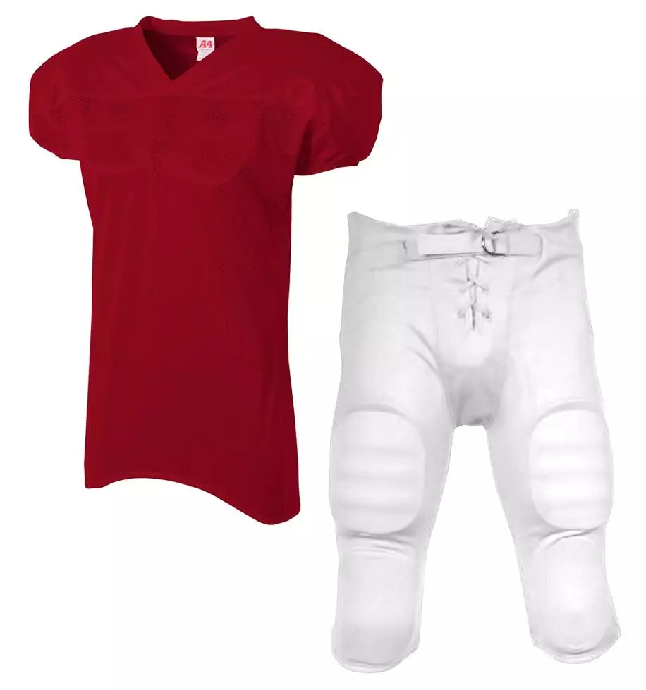 A4 Nickelback Youth/Adult Football Uniform With Integrated Pants Royal 3 A4 Nickelback Youth/Adult Football Uniform With Integrated Pants Royal - Image 3