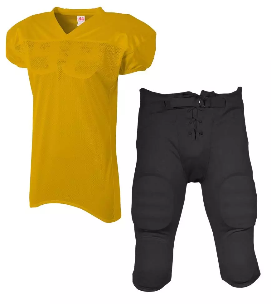 A4 Nickelback Youth/Adult Football Uniform With Integrated Pants Royal 4 A4 Nickelback Youth/Adult Football Uniform With Integrated Pants Royal - Image 4