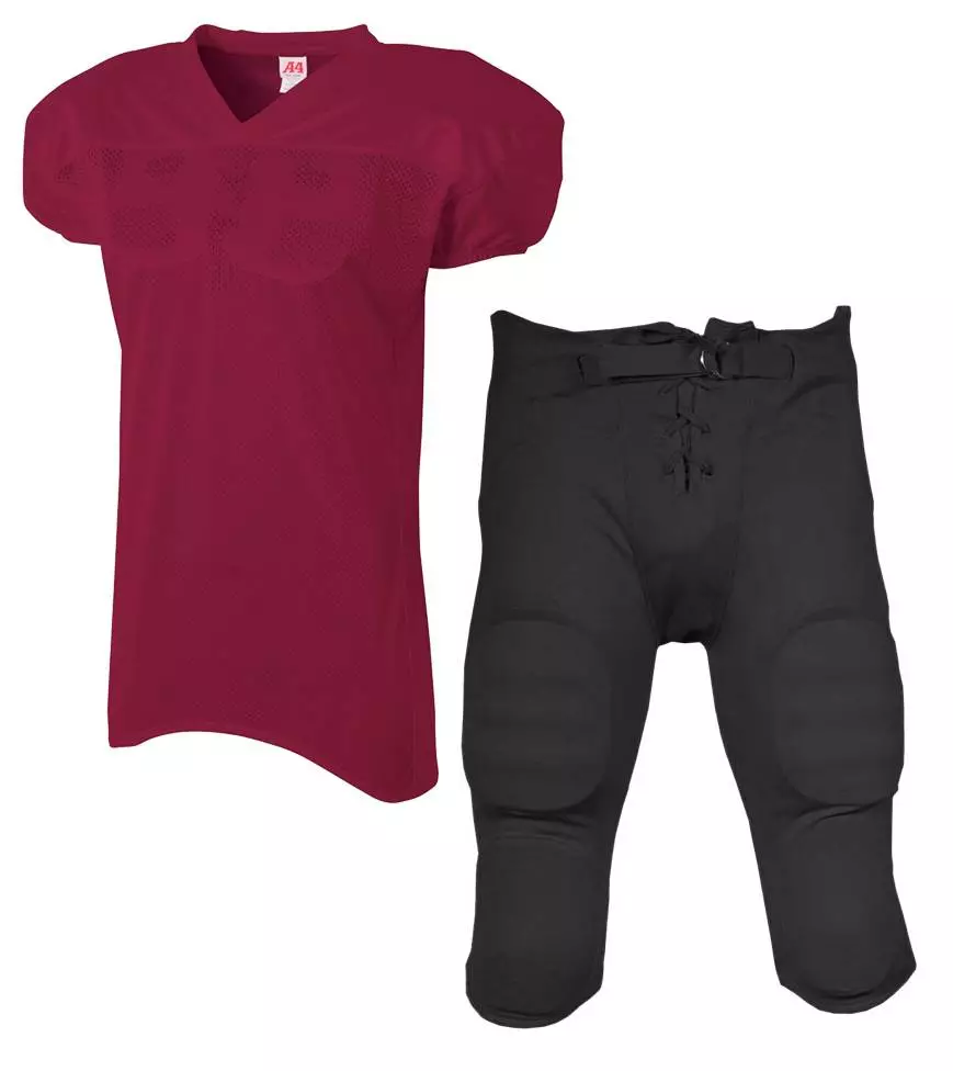 A4 Nickelback Youth/Adult Football Uniform With Integrated Pants Royal 7 A4 Nickelback Youth/Adult Football Uniform With Integrated Pants Royal - Image 7