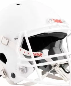 Riddell Victor Youth Football Helmet with Facemask Black -Deals football Store 615 r41188 mattewhite l mainProductImage FullSize