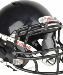 Riddell Victor Youth Football Helmet with Facemask SCUFFED Black