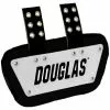 Douglas Custom Pro CP Series Removable Football Back Plate - 4 Inch White/Royal