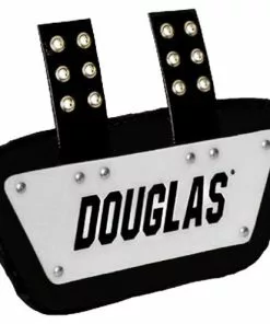 Douglas Custom Pro CP Series Removable Football Back Plate - 4 Inch White/Royal