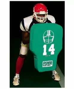Fisher HD104 31" x 21" Contour Football Body Shield Maroon -Deals football Store 753 hd104 kellygreen mainProductImage FullSize