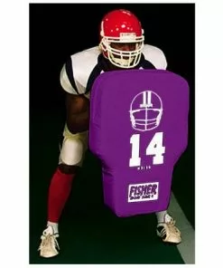 Fisher HD104 31" x 21" Contour Football Body Shield Maroon -Deals football Store 753 hd104 purple mainProductImage FullSize