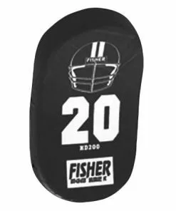 Fisher HD200 32" x 17" Curved Football Body Shield Royal 14 Fisher HD200 32" x 17" Curved Football Body Shield Royal -Deals football Store 753 hd200 black mainProductImage FullSize