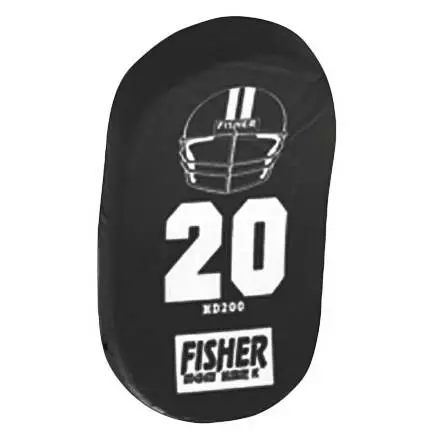 Fisher HD200 32" x 17" Curved Football Body Shield Royal 3 Fisher HD200 32" x 17" Curved Football Body Shield Royal - Image 3