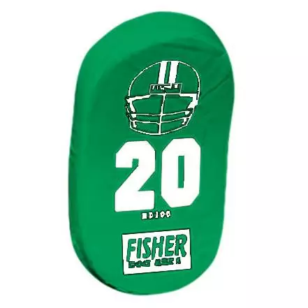 Fisher HD200 32" x 17" Curved Football Body Shield Royal 6 Fisher HD200 32" x 17" Curved Football Body Shield Royal - Image 6