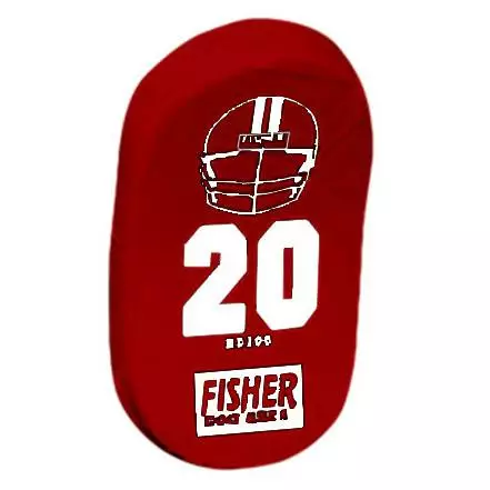 Fisher HD200 32" x 17" Curved Football Body Shield Royal 7 Fisher HD200 32" x 17" Curved Football Body Shield Royal - Image 7