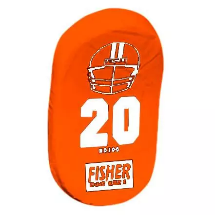 Fisher HD200 32" x 17" Curved Football Body Shield Royal 8 Fisher HD200 32" x 17" Curved Football Body Shield Royal - Image 8