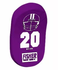 Fisher HD200 32" x 17" Curved Football Body Shield Royal 23 Fisher HD200 32" x 17" Curved Football Body Shield Royal -Deals football Store 753 hd200 purple mainProductImage FullSize
