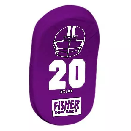 Fisher HD200 32" x 17" Curved Football Body Shield Royal 12 Fisher HD200 32" x 17" Curved Football Body Shield Royal - Image 12