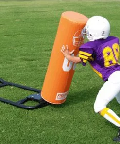 Fisher Athletic 1-Man Youth Football Sled with Round Pad