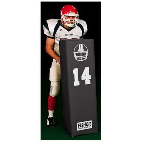 Fisher Dual Purpose 50" x 14" Square Football Blocking Dummy Kelly Green 1 Fisher Dual Purpose 50" x 14" Square Football Blocking Dummy Kelly Green