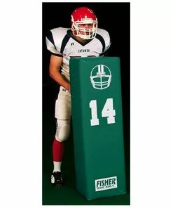 Fisher Dual Purpose 50" x 14" Square Football Blocking Dummy Kelly Green 16 Fisher Dual Purpose 50" x 14" Square Football Blocking Dummy Kelly Green -Deals football Store 753 sd14 forestgreen mainProductImage FullSize