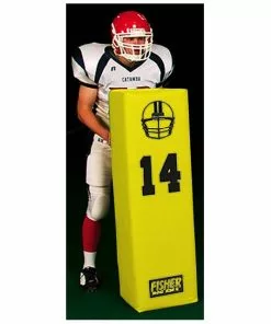 Fisher Dual Purpose 50" x 14" Square Football Blocking Dummy Kelly Green 14 Fisher Dual Purpose 50" x 14" Square Football Blocking Dummy Kelly Green -Deals football Store 753 sd14 gold mainProductImage FullSize