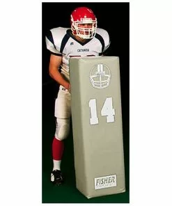 Fisher Dual Purpose 50" x 14" Square Football Blocking Dummy Kelly Green 20 Fisher Dual Purpose 50" x 14" Square Football Blocking Dummy Kelly Green -Deals football Store 753 sd14 gray mainProductImage FullSize