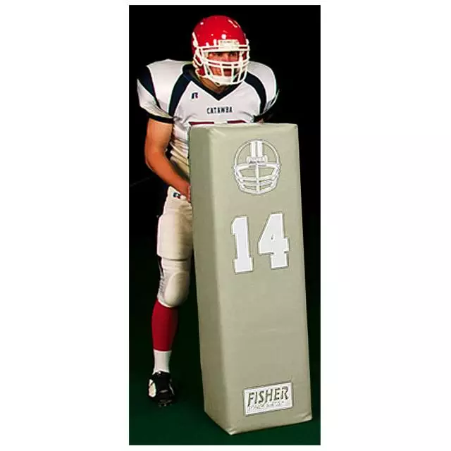 Fisher Dual Purpose 50" x 14" Square Football Blocking Dummy Kelly Green 9 Fisher Dual Purpose 50" x 14" Square Football Blocking Dummy Kelly Green - Image 9