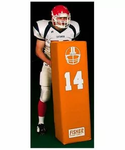 Fisher Dual Purpose 50" x 14" Square Football Blocking Dummy Kelly Green 19 Fisher Dual Purpose 50" x 14" Square Football Blocking Dummy Kelly Green -Deals football Store 753 sd14 orange mainProductImage FullSize