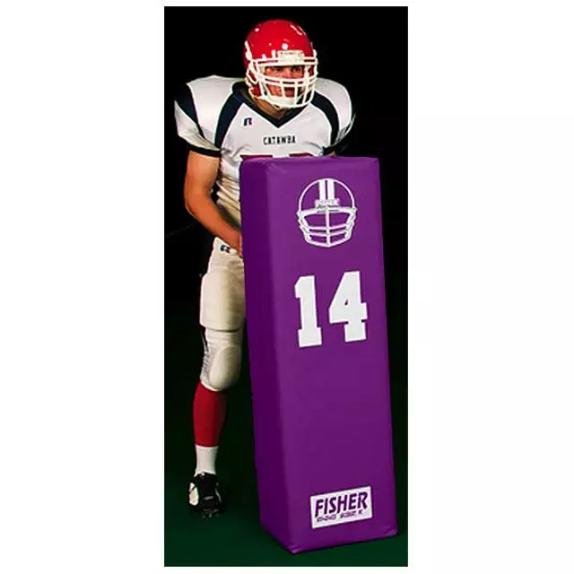 Fisher Dual Purpose 50" x 14" Square Football Blocking Dummy Kelly Green 12 Fisher Dual Purpose 50" x 14" Square Football Blocking Dummy Kelly Green - Image 12