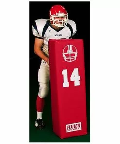 Fisher Dual Purpose 50" x 14" Square Football Blocking Dummy Kelly Green 15 Fisher Dual Purpose 50" x 14" Square Football Blocking Dummy Kelly Green -Deals football Store 753 sd14 red mainProductImage FullSize