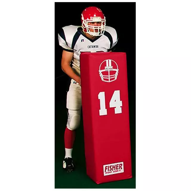 Fisher Dual Purpose 50" x 14" Square Football Blocking Dummy Kelly Green 4 Fisher Dual Purpose 50" x 14" Square Football Blocking Dummy Kelly Green - Image 4