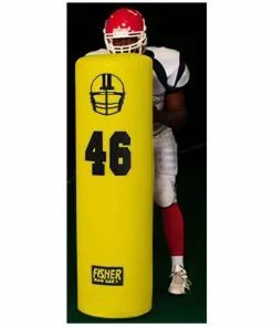 Fisher 54" x 16" Stand Up Football Dummy Gold -Deals football Store 753 sud5416 gold mainProductImage FullSize