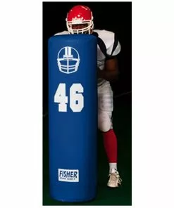 Fisher 54" x 16" Stand Up Football Dummy Gold -Deals football Store 753 sud5416 navy mainProductImage FullSize