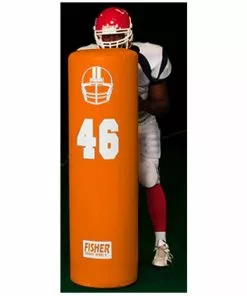 Fisher 54" x 16" Stand Up Football Dummy Gold -Deals football Store 753 sud5416 orange mainProductImage FullSize