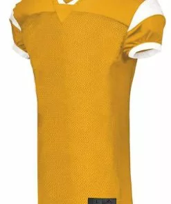 Augusta Youth/Adult Slant Custom Football Jersey Columbia/White -Deals football Store 82 9582 c goldwhite mainProductImage FullSize