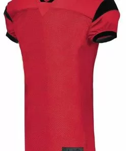 Augusta Youth/Adult Slant Custom Football Jersey Columbia/White -Deals football Store 82 9582 c redblack mainProductImage FullSize