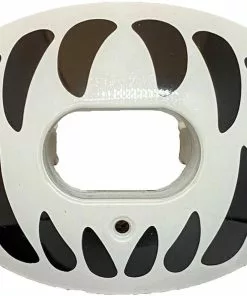 Battle Sports Oxygen Predator Chrome Lip Protector Mouthguard White/Black -Deals football Store 897 3mg0000 whiteblack mainProductImage FullSize