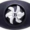 Battle Sports Spinner Lip Protector Mouthguard White/Black