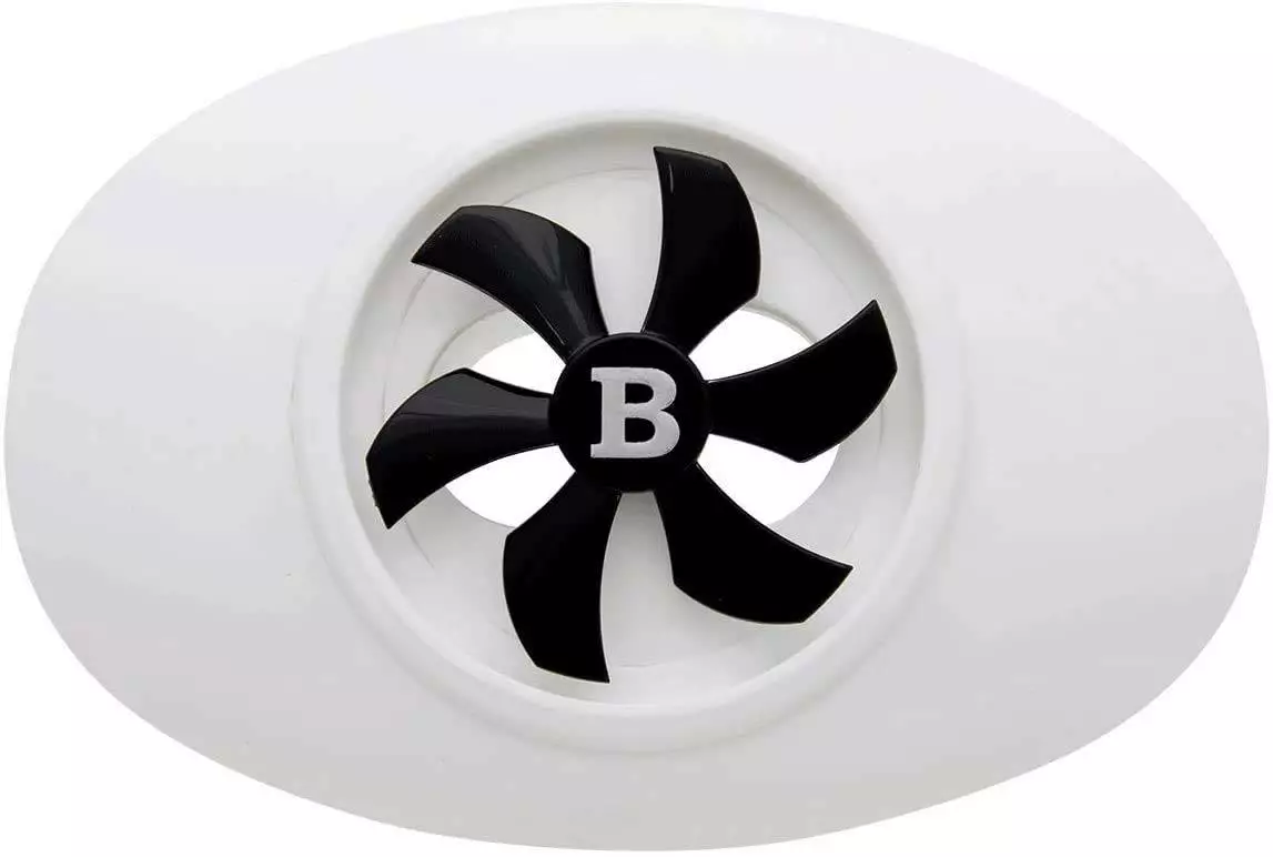 Battle Sports Spinner Lip Protector Mouthguard White/Black 3 Battle Sports Spinner Lip Protector Mouthguard White/Black - Image 3