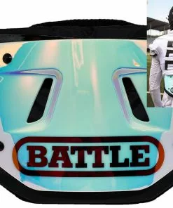 Battle Sports Back Bone Adult Football Back Plate Gold/Black -Deals football Store 897 bonebp adult iridescent mainProductImage FullSize