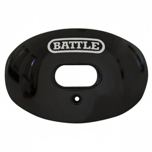 Battle Sports Oxygen Chrome Lip Protector Mouthguard Yellow 1 Battle Sports Oxygen Chrome Lip Protector Mouthguard Yellow