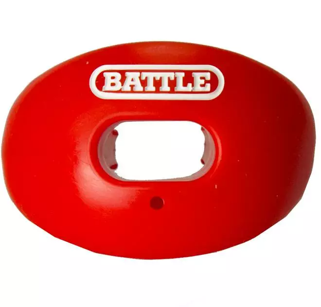 Battle Sports Oxygen Lip Protector Mouthguard - Convertible Blue 3 Battle Sports Oxygen Lip Protector Mouthguard - Convertible Blue - Image 3