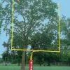 Bison 4 1/2" High School Football Goalposts White