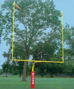 Bison 4 1/2" High School Football Goalposts White
