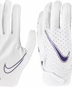 Nike Vapor Jet 6.0 Adult Football Gloves Navy/White -Deals football Store 966 n1000605 whitepurple m mainProductImage FullSize