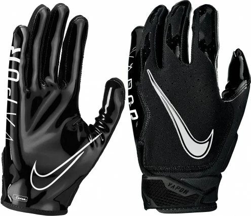 Nike Vapor Jet 6.0 Youth Football Gloves - Re-Packaged White/Black 1 Nike Vapor Jet 6.0 Youth Football Gloves - Re-Packaged White/Black