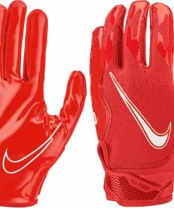 Nike Vapor Jet 6.0 Youth Football Gloves Navy/White -Deals football Store 966 n1000606 redwhite l mainProductImage FullSize