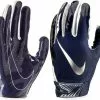 Nike Vapor Jet 5.0 Adult Football Gloves Navy/Navy/Chrome